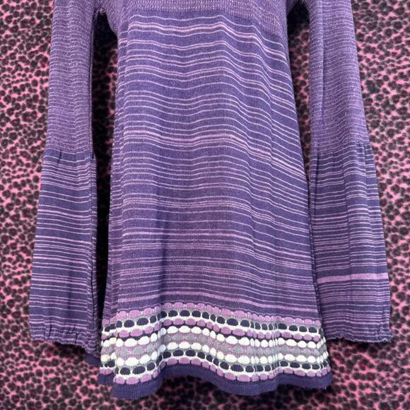 Y2K Decree Babydoll Long Sleeve Tunic Sweater - Picture 5 of 6